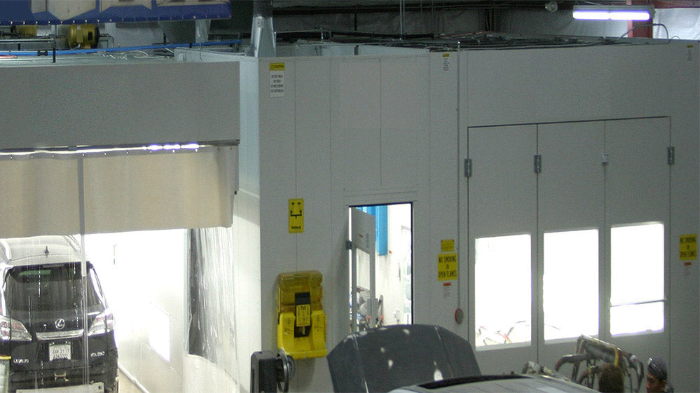 paint booth repair near me